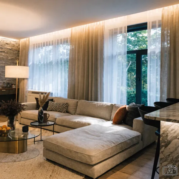 Velette con luce LED indiretta
